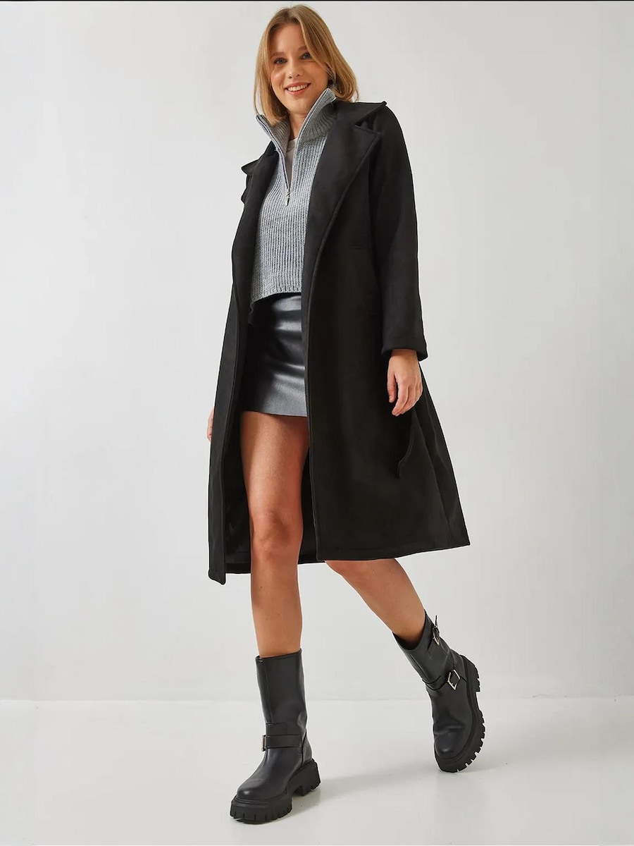 

Пальто межсезонное Bianco Lucci, черный