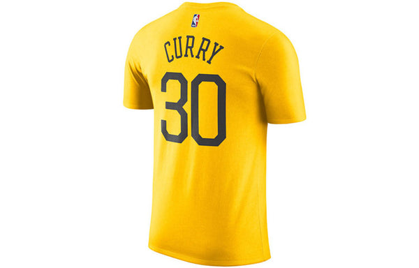 Футболка nba sports short sleeve golden state warriors limited yellow Nike, желтый — фото 2