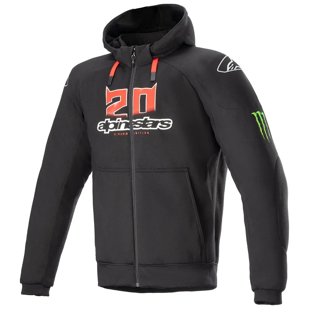 

Худи Alpinestars FQ20 Chrome Ignition Monster, черный
