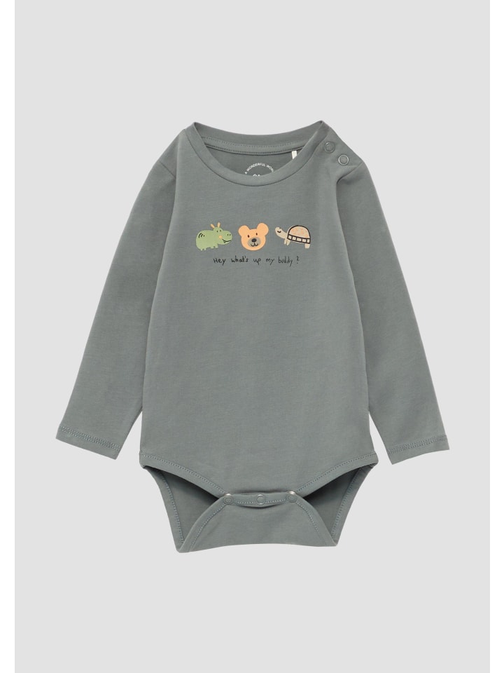 

s.Oliver Боди-футболка, цвет 9515_сланцево-серый