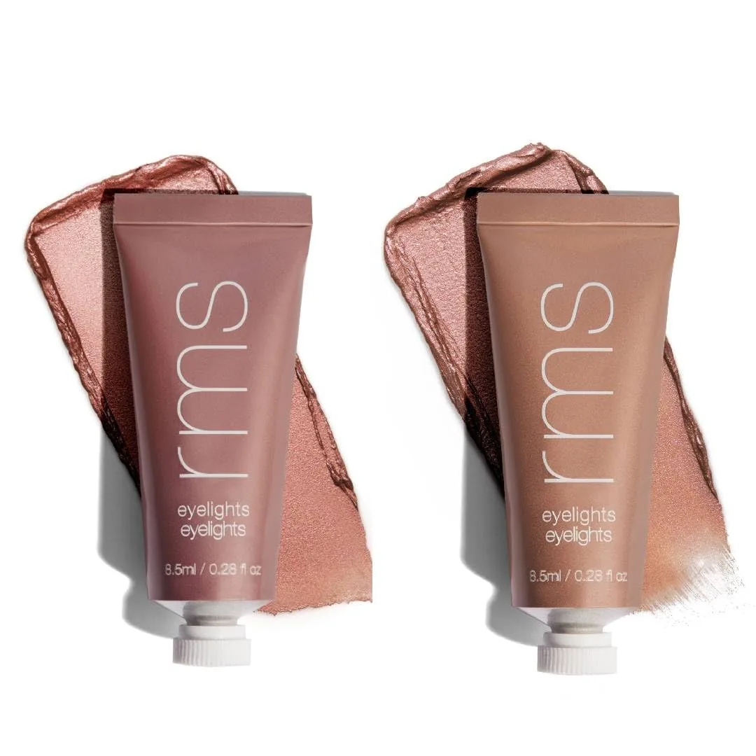 Кремовые тени для век RMS Beauty Eyelights - металлические тени для век, мерцающие тени, кремовые тени для век, кремовые жидкие тени для век, тени с блестками., green