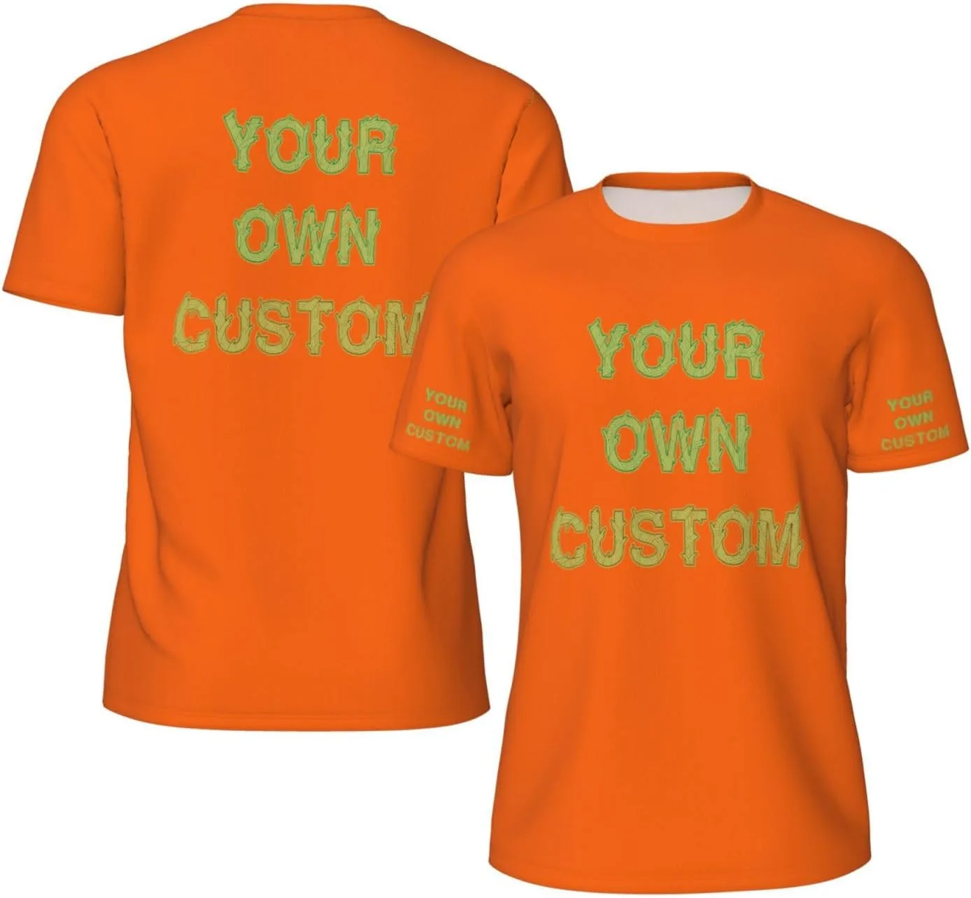 

Футболка Custom с принтом на 4 сторонах