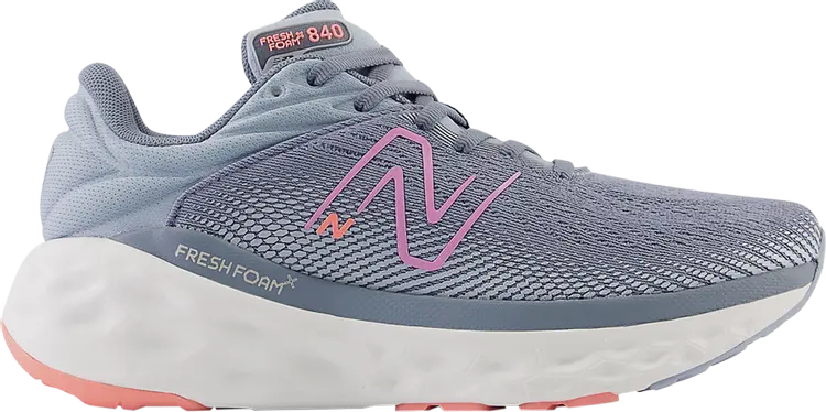 

Кроссовки Wmns Fresh Foam X 840 Wide 'Arctic Grey Raspberry', серый