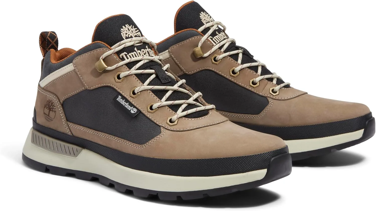 Мужские походные ботинки Timberland Field Trekker Mid с шнуровкой, темно-коричневый — фото 2