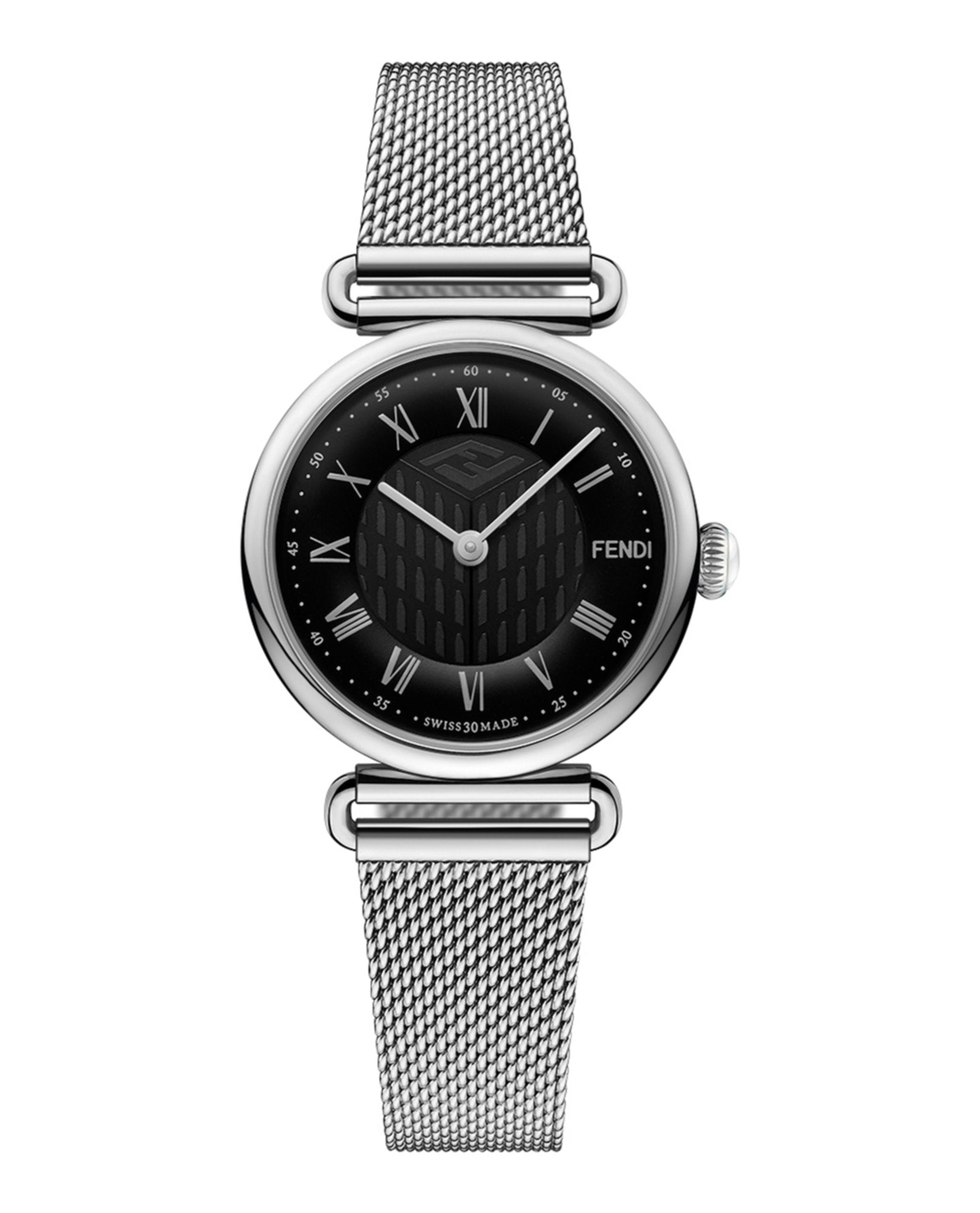 

Часы Palazzo Fendi, цвет stainless steel/stainless steel/black
