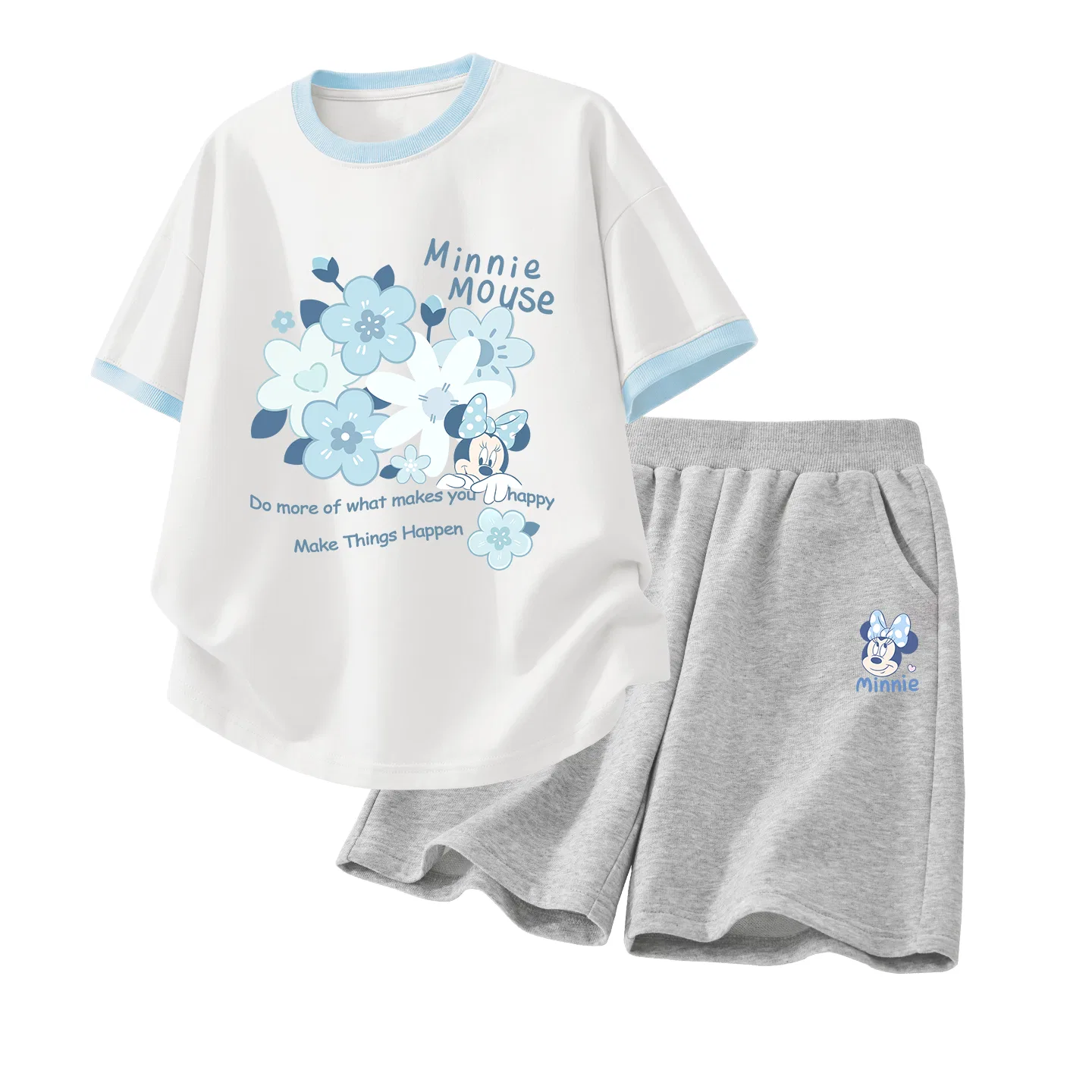 Детский спортивный костюм Casual Sportswear 2 Piece Set Disney, Cream Blue+Di L Playful K Gray