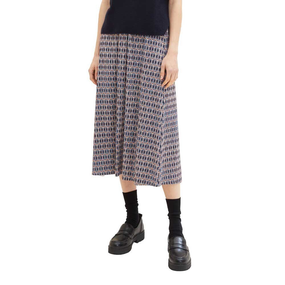 

Юбка Tom Tailor 1039281 Printed Plissee Long, разноцветный