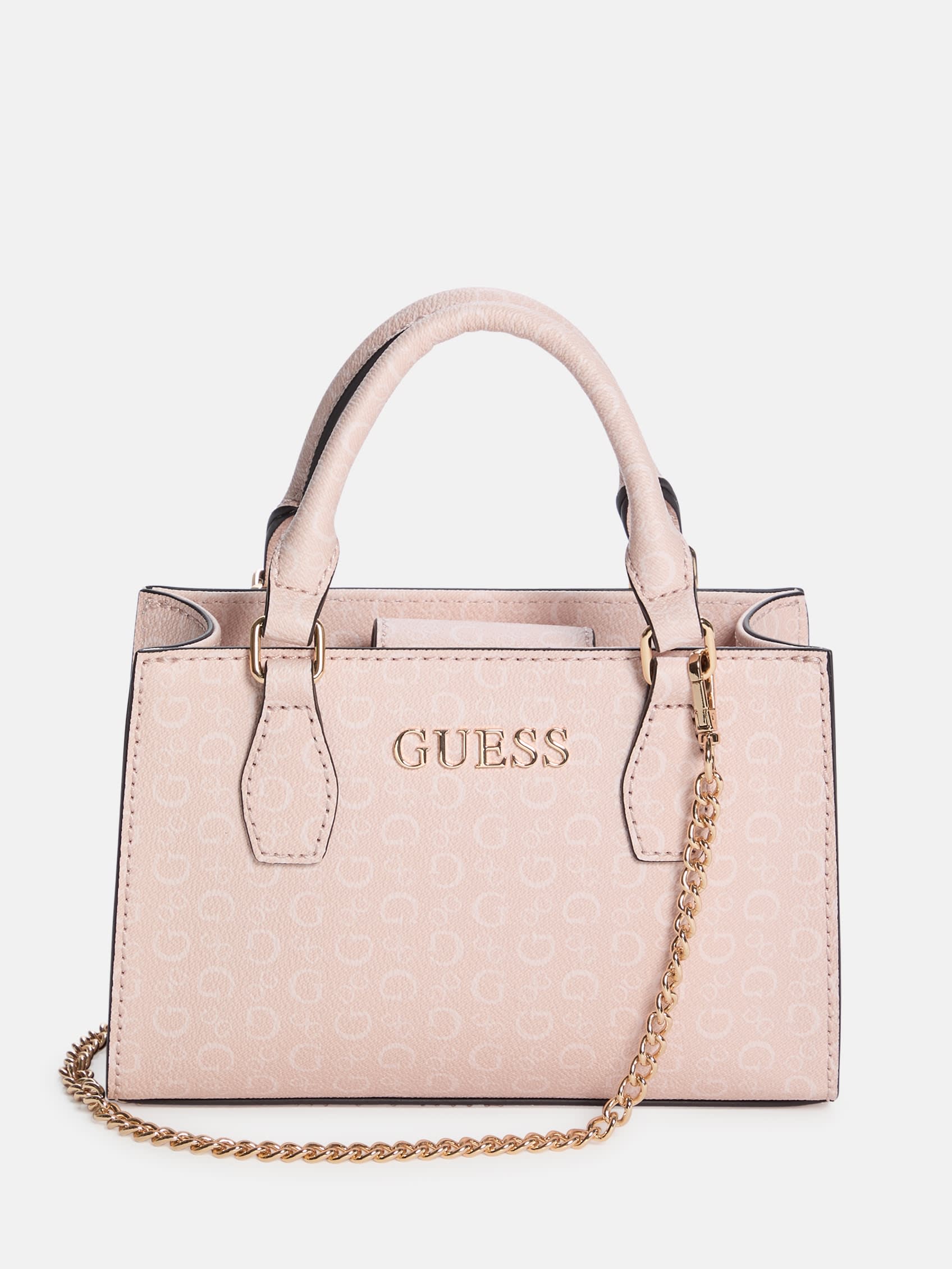 

Эльдория Лого Мини Сумка через плечо Guess Factory, нежно-розовый