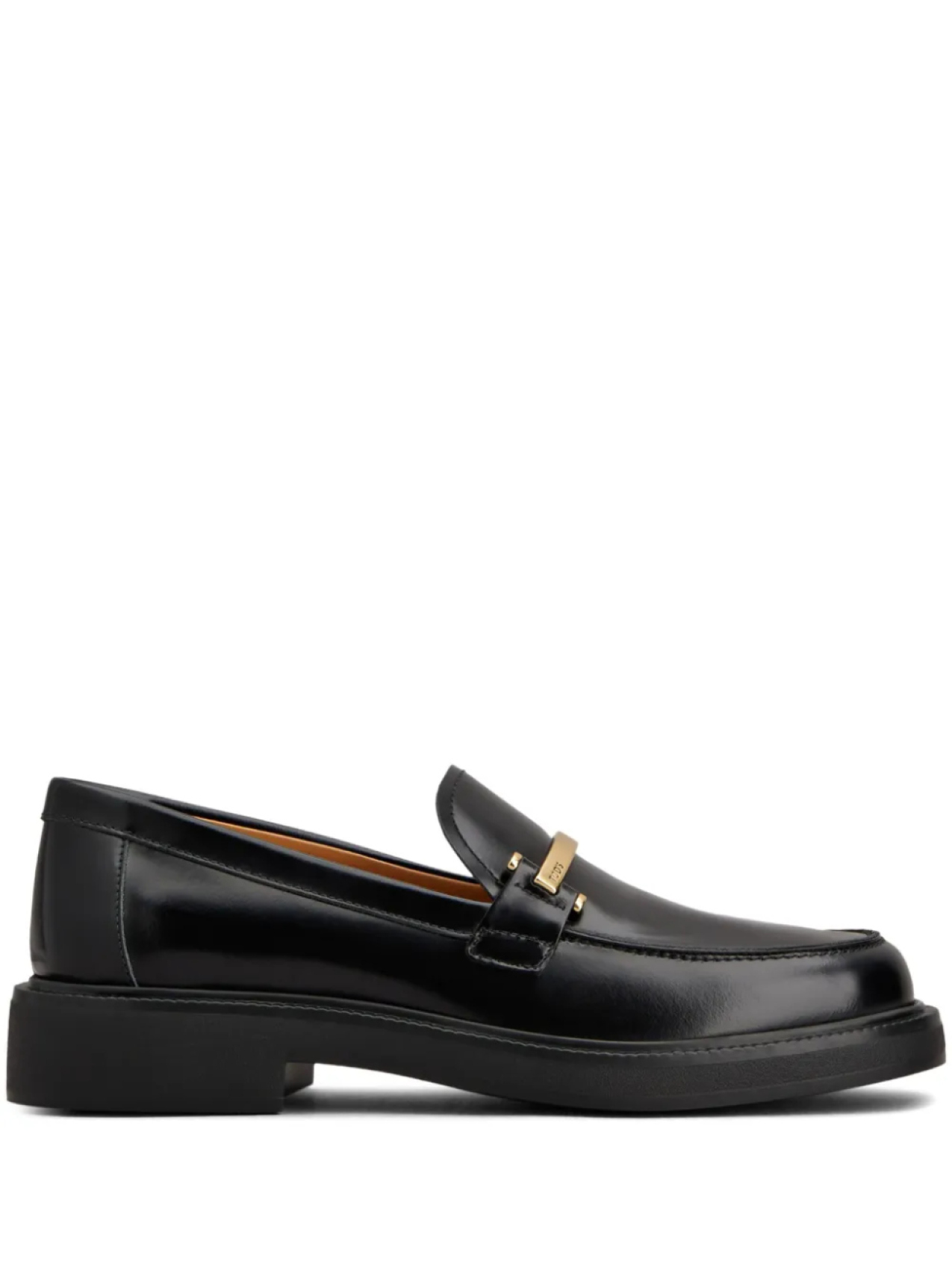 Tod's кожаные лоферы, черный