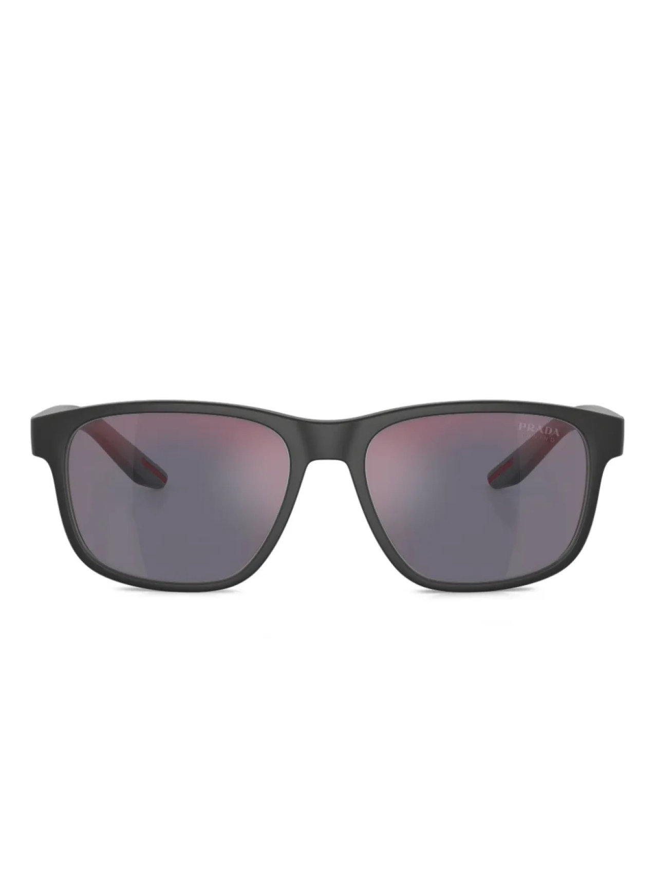 

Prada Linea Rossa square-frame солнцезащитные очки, серый