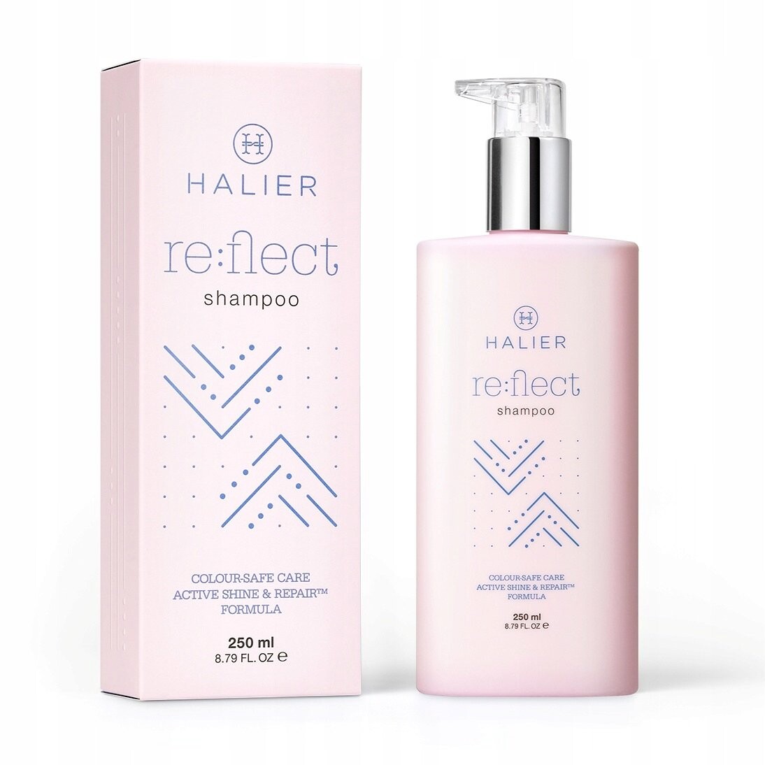 

Halier, Профессиональный шампунь для окрашенных волос Re:flect Silk, 250мл