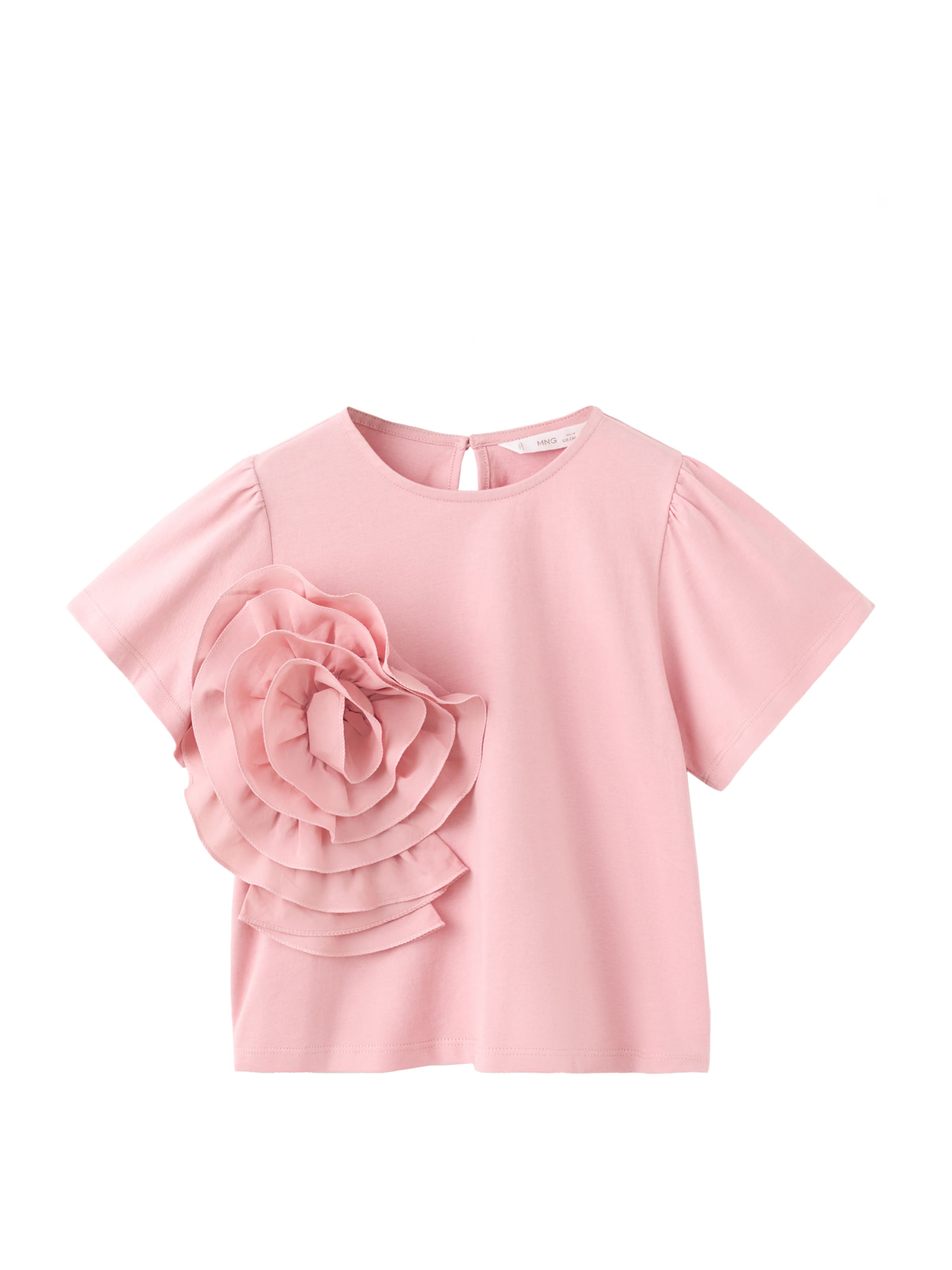 

MANGO KIDS Футболка в розовом цвете