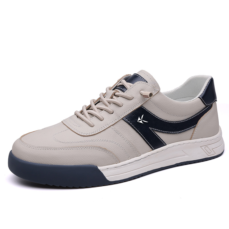 

ZAMST Низкие скейтерские кроссовки мужские бежево-голубые, цвет Beige Blue