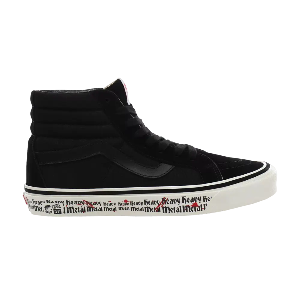 

Кроссовки Sk8-Hi 38 DX Vans, черный