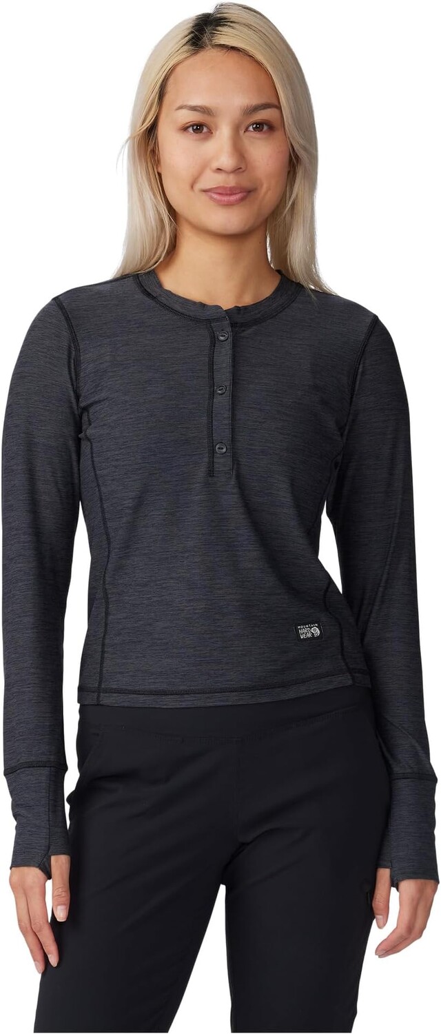 

Кофта с длинными рукавами Chillaction Mountain Hardwear, цвет Black Heather