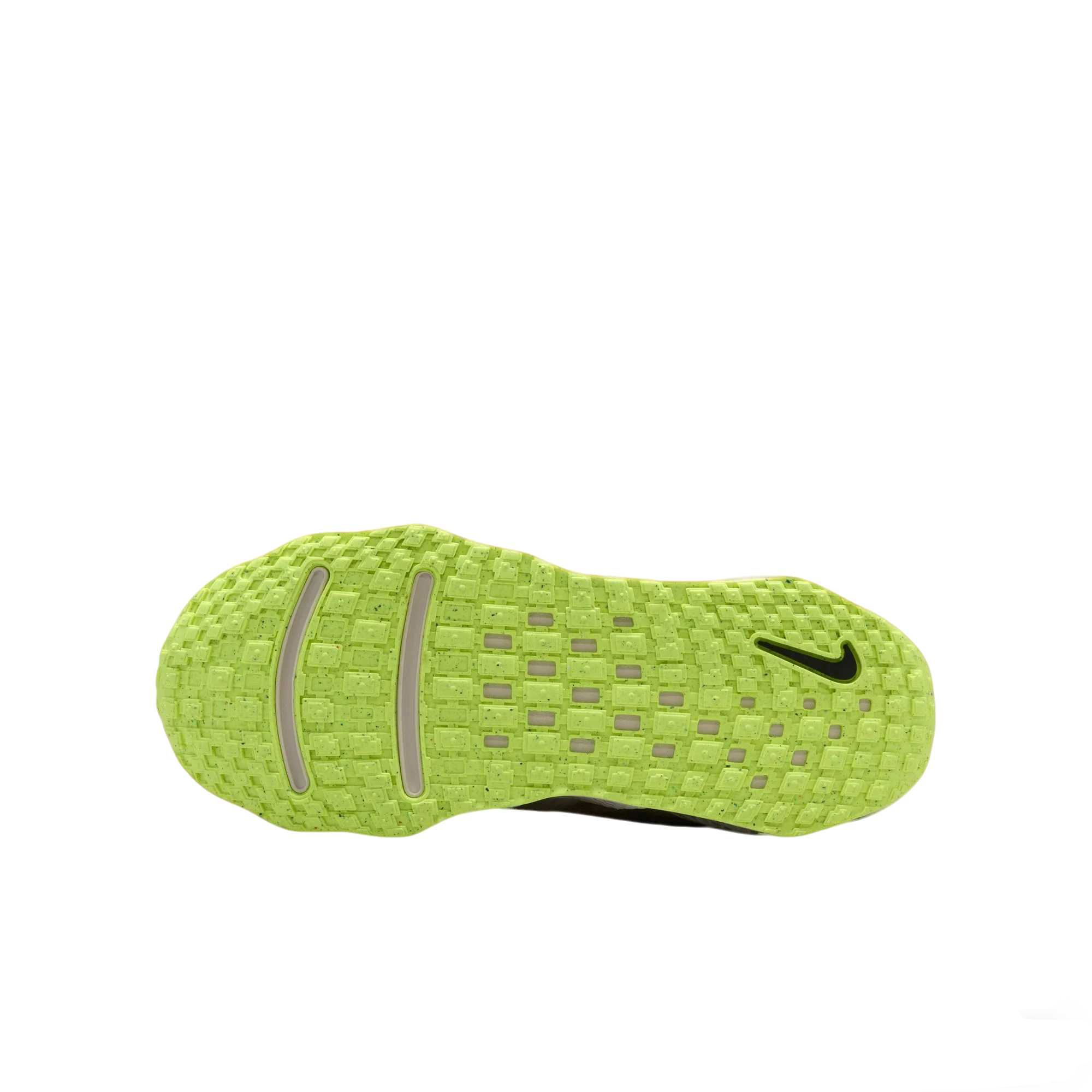 Дышащие низкие повседневные кроссовки Kids' Nike, moon particle/moon particle/черный/volt ice — фото 4