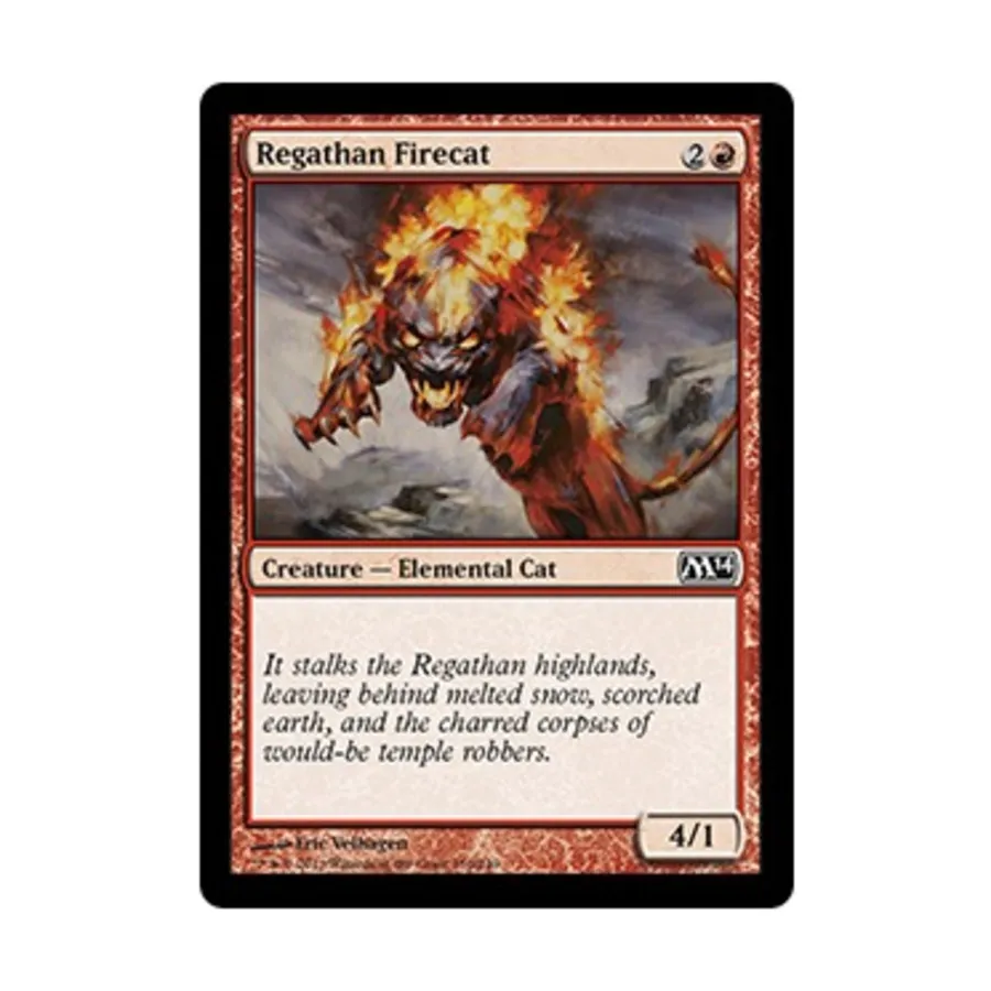 

CCG Регатан Огненная Кошка (C) (Фольга), MTG - Magic 2014