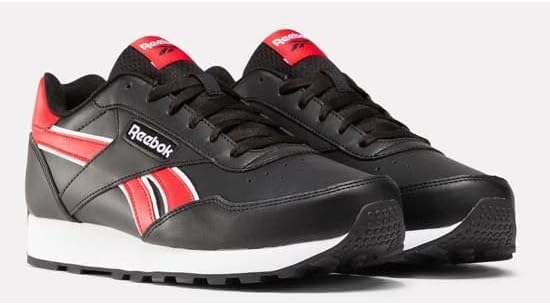 Унисекс кроссовки Reebok Rewind Run, белый/черный/красный — фото 4