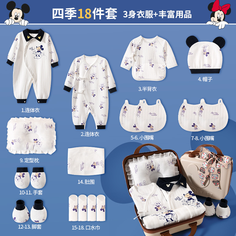 Детские подарочные коробки для малышей Disney, [Password Suitcase]24-Piece Set All-Season — фото 3