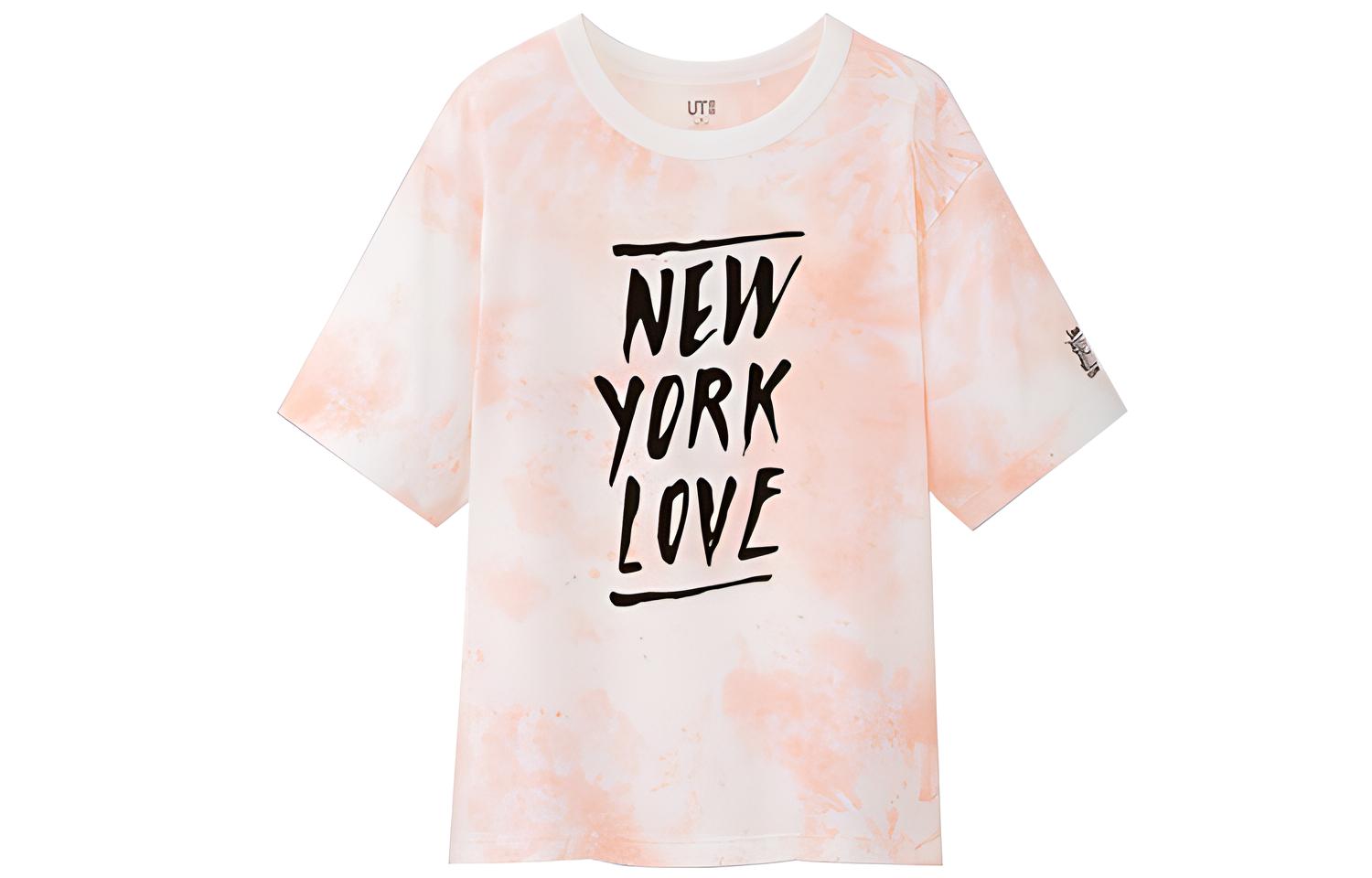 

Футболка женская розовая UNIQLO