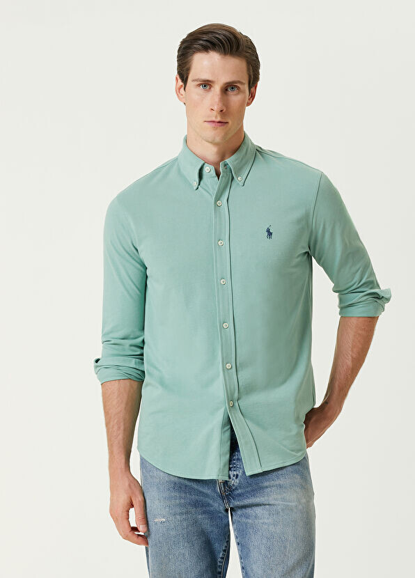 Льняные брюки Polo Ralph Lauren, синий