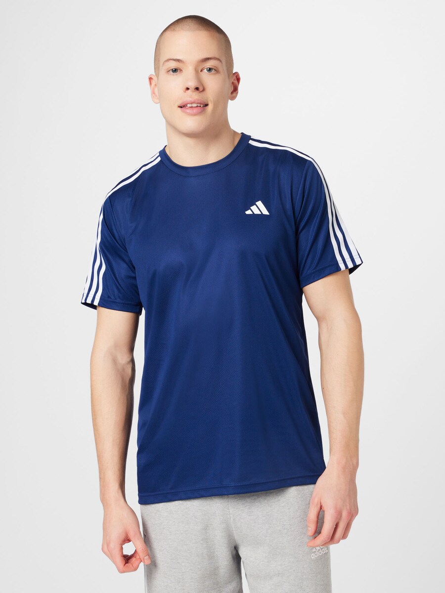 Рубашка для выступлений ADIDAS PERFORMANCE Train Essentials, темно-синий — фото 2