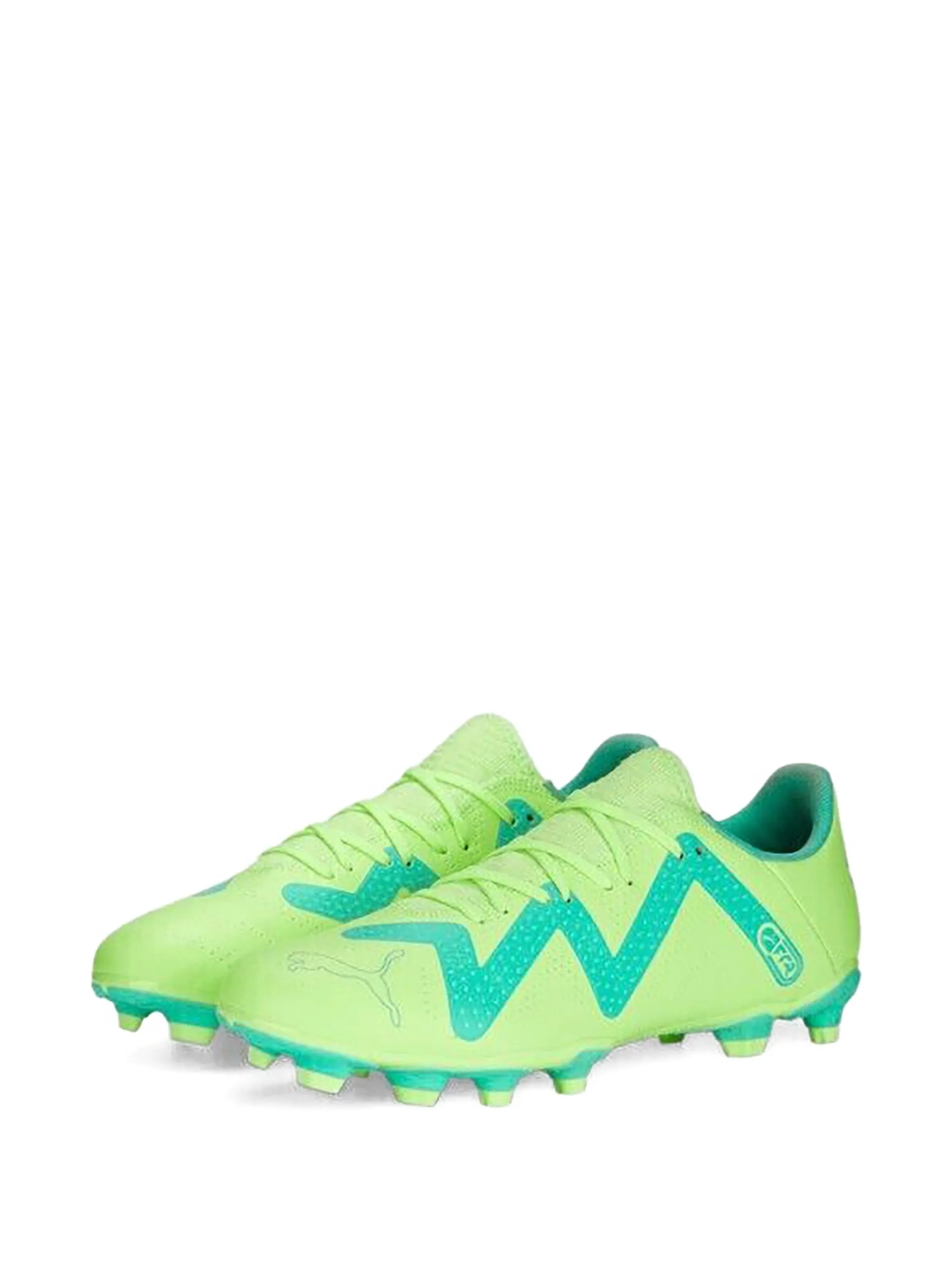 Кроссовки Future Play FG AG Pursuit Pack - Yellow/Peppermint Puma, желтый — фото 2