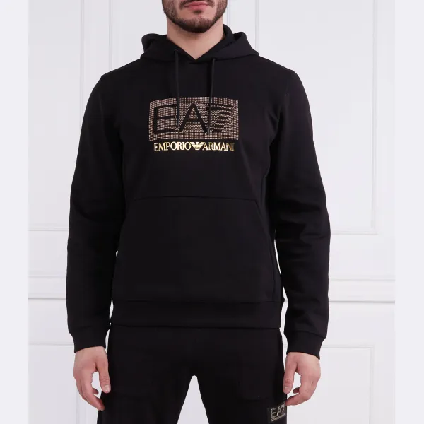 

Толстовка обычного кроя Ea7, черный