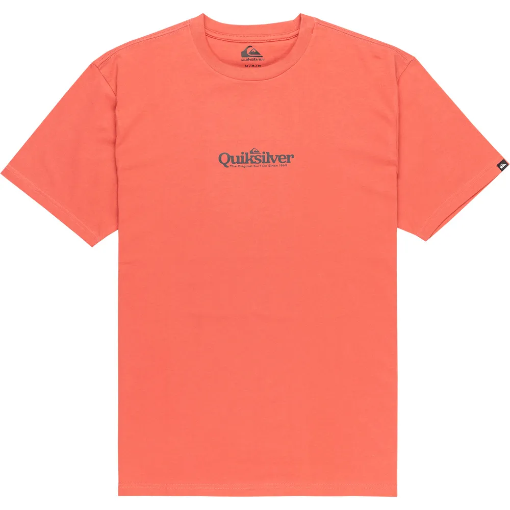 

Футболка с коротким рукавом Quiksilver Fineline, оранжевый