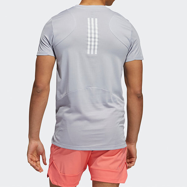 Футболка trg tee h.rdy training короткий рукав футболка мужская Adidas, серый — фото 4