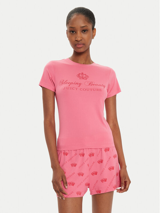 

Пижама свободного кроя Juicy Couture, розовый
