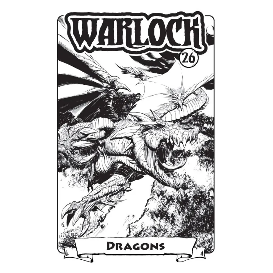 

Warlock #26 - Dragons, 5th Edition Dungeons & Dragons (Kobold Press), мягкая обложка