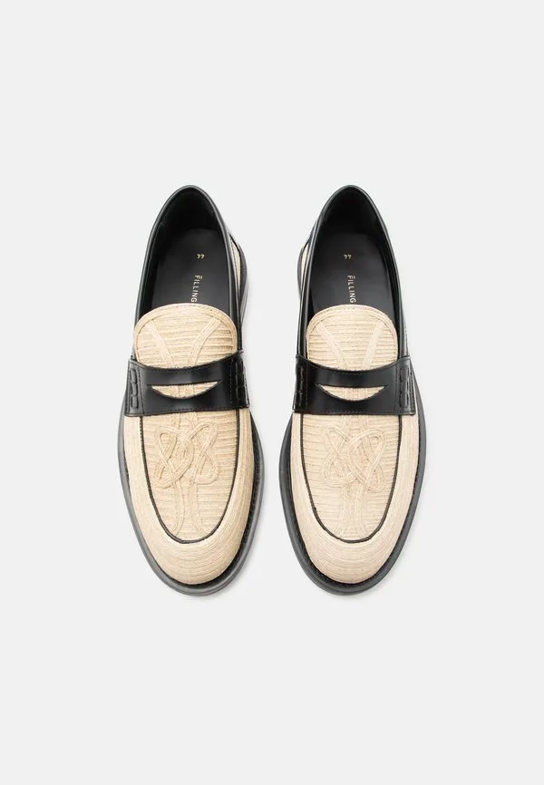 Лоферы без шнурков Filling Pieces, Natural — фото 4