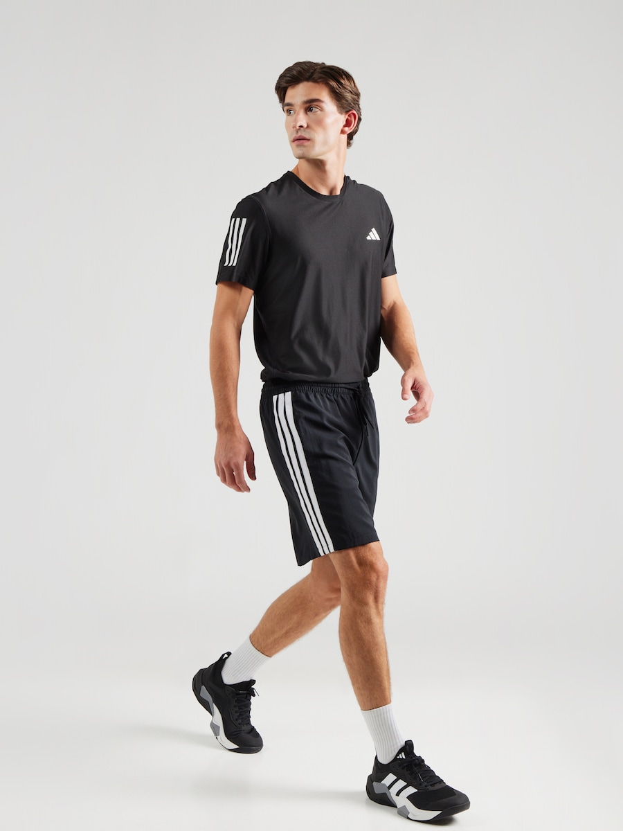 Обычные спортивные штаны ADIDAS SPORTSWEAR Essentials Chelsea, черный — фото 4