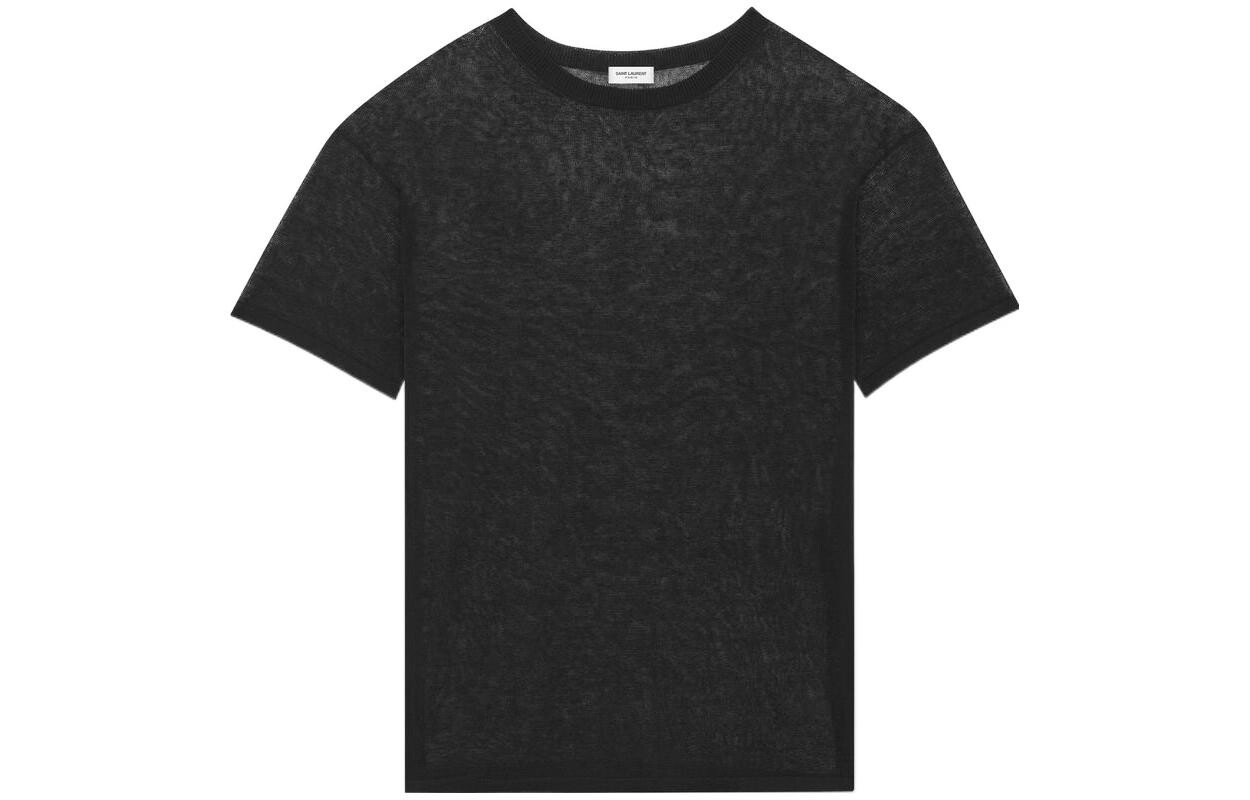 

SAINT LAURENT Мужская футболка, цвет Black