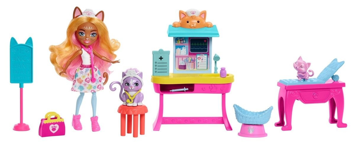 

Enchantimals Ветеринар Доктор Кошки Hlh22 Mattel
