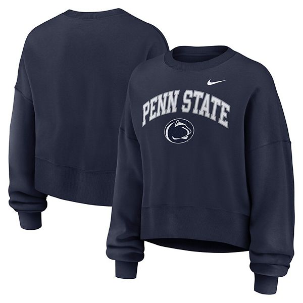 Женский оверсайз худи navy penn state nittany lions phoenix arch Nike