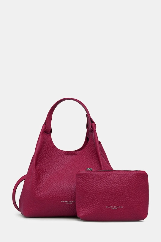 

Кожаная сумка dua Gianni Chiarini, розовый