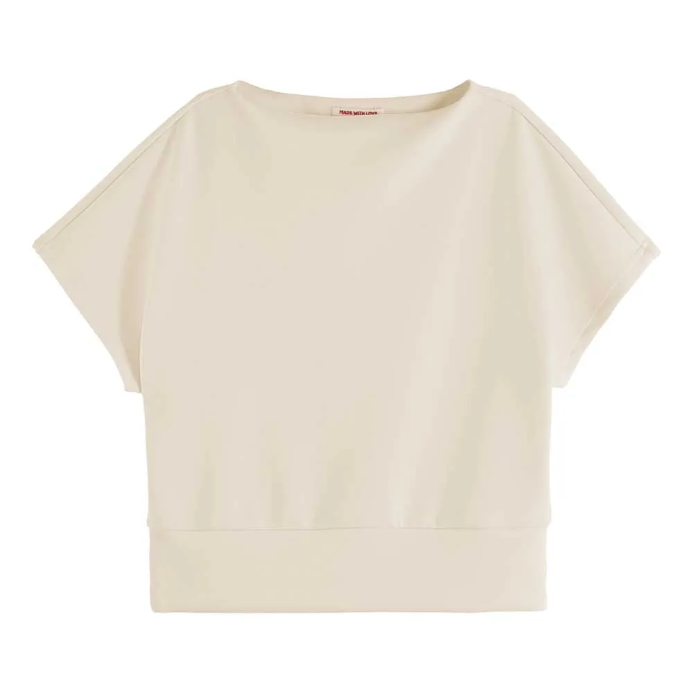 

Толстовка Scotch & Soda U9E00660T short sleeve, бежевый