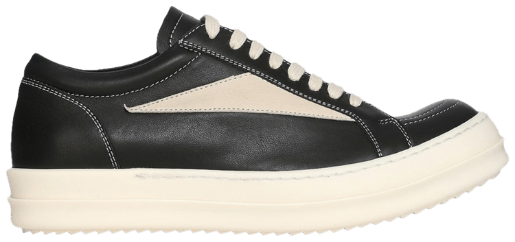 

Кроссовки Rick Owens Hollywood Vintage Low 'Black Milk', черный