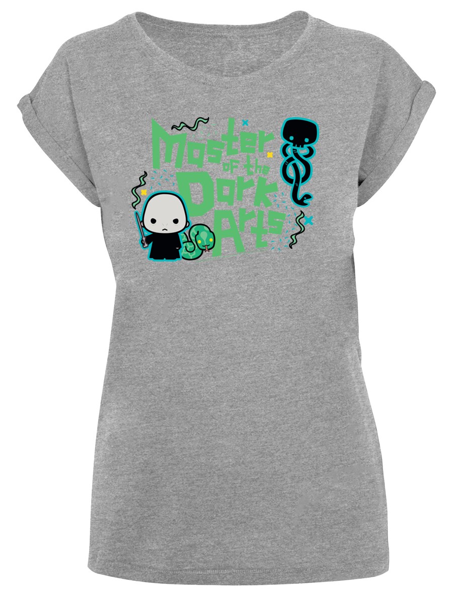 

Рубашка F4NT4STIC Harry Potter Voldemort Dark Arts Junior, пятнистый серый