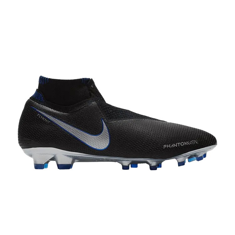 

Бутсы Nike Phantom Vision Elite DF FG ACC 'Black Metallic Silver', черный