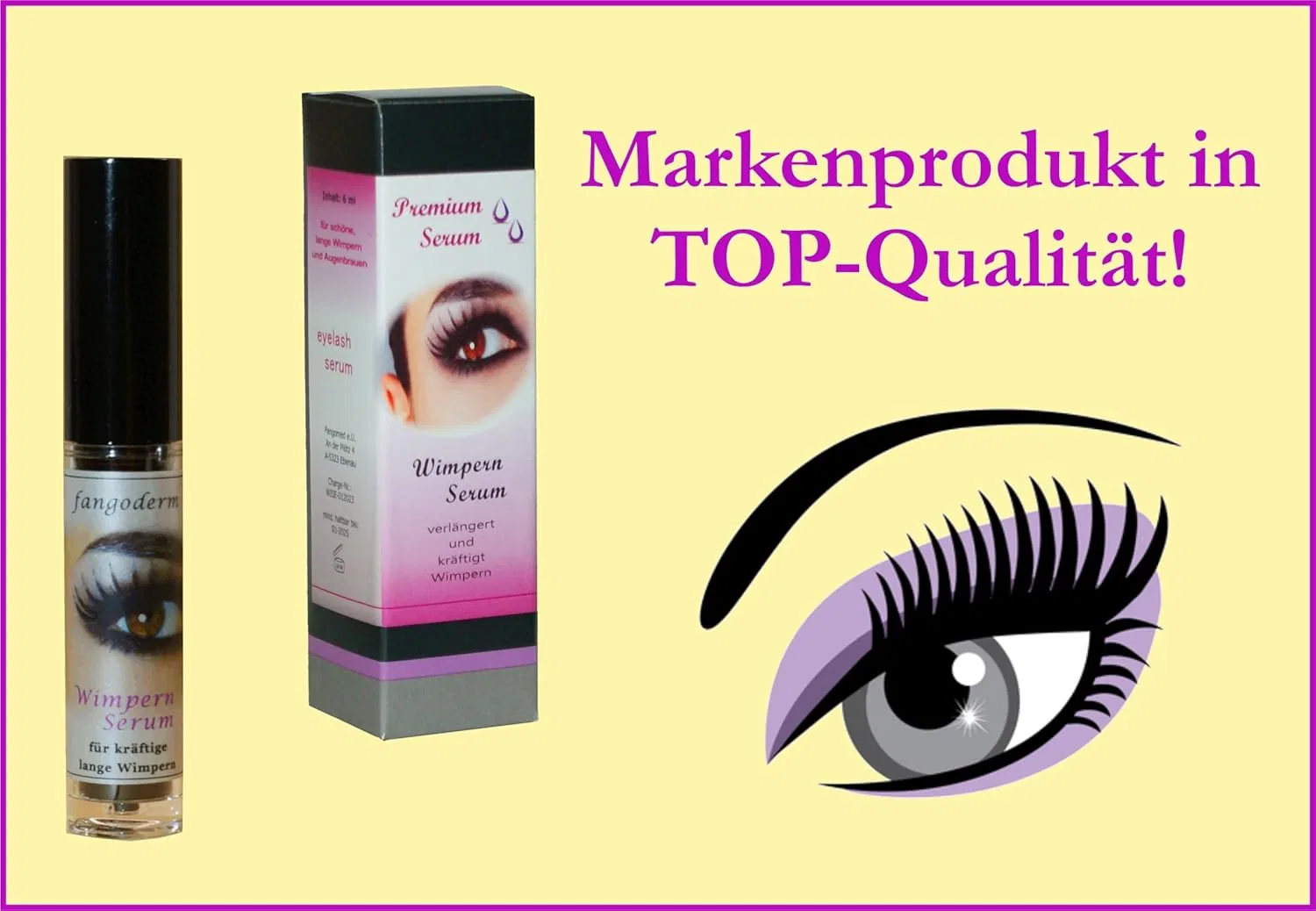 Сыворотка для роста ресниц и бровей Eyelash Miracle Fangoderm — фото 3