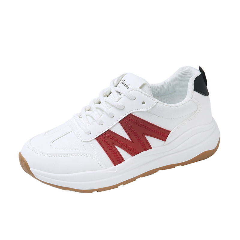 

Нескользящие износостойкие низкие кроссовки для детей и подростков FIRS Kids, красный