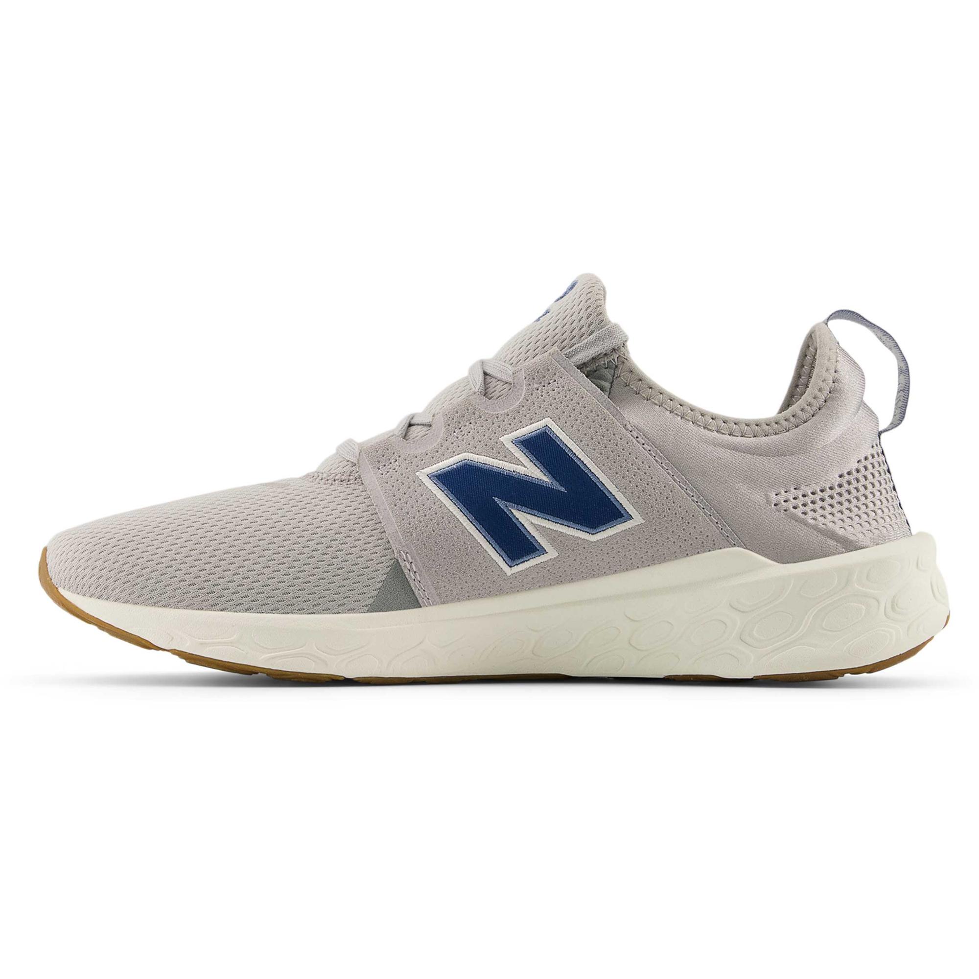 Мужские беговые кроссовки Fresh Foam X Cruz v3 New Balance, Raincloud/Shoreline Blue — фото 3