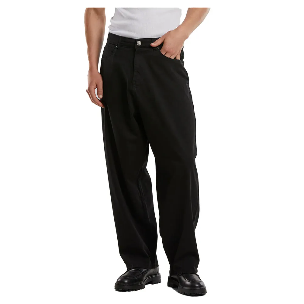 

Брюки Urban Classics Tapered Twill Baggy, черный