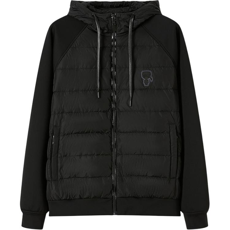 

KARL LAGERFELD / Karl Lagerfeld Jeans Пуховик мужской KARL LAGERFELD FW25, Black