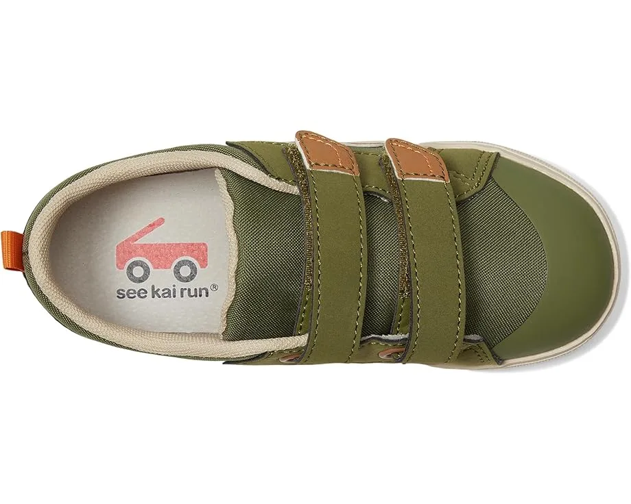 Кроссовки See Kai Run Riley, Olive Green — фото 2