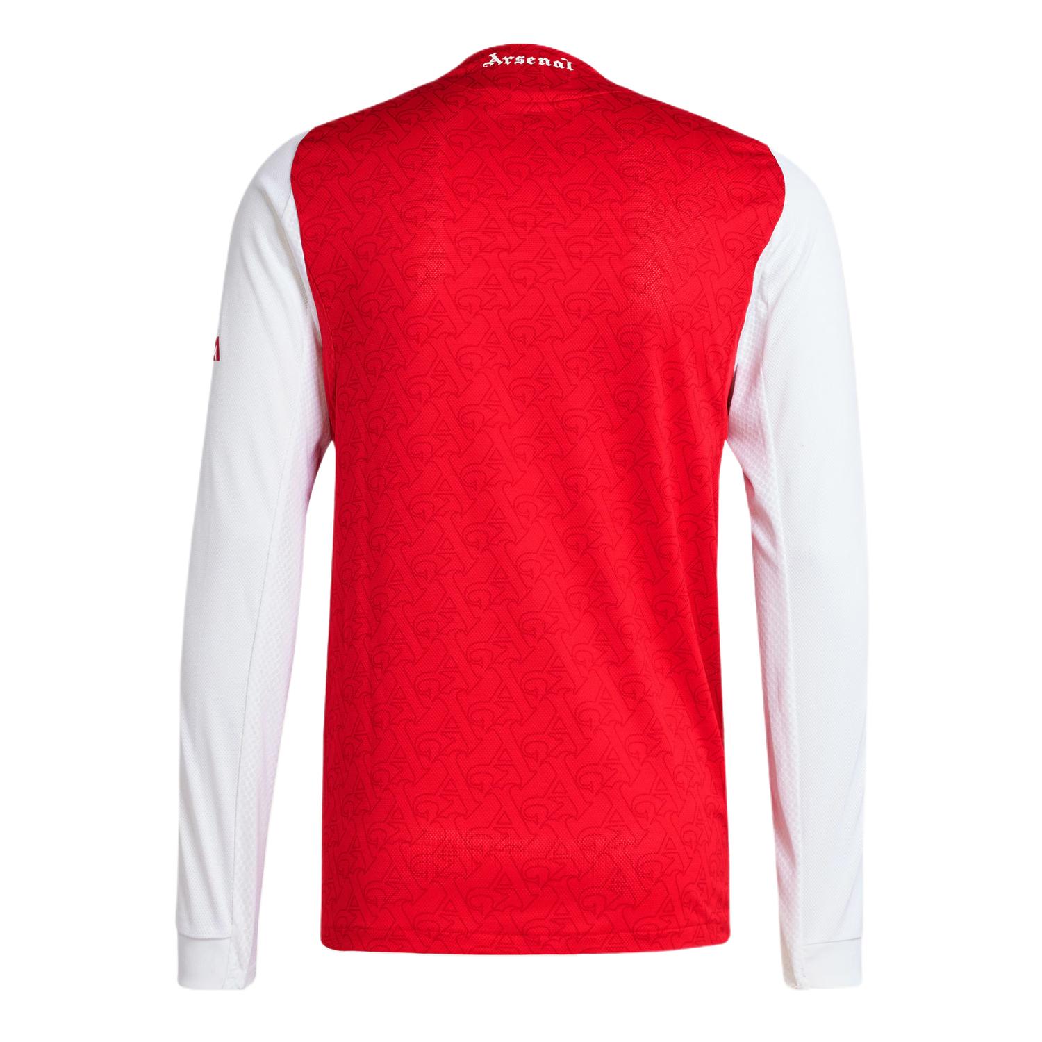 Футболка домашняя Arsenal 25/26 с длинными рукавами аутентичная Adidas, Light Scarlet — фото 3