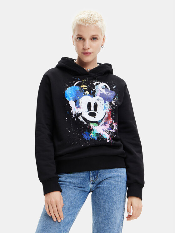 

Толстовка свободного кроя Desigual, черный